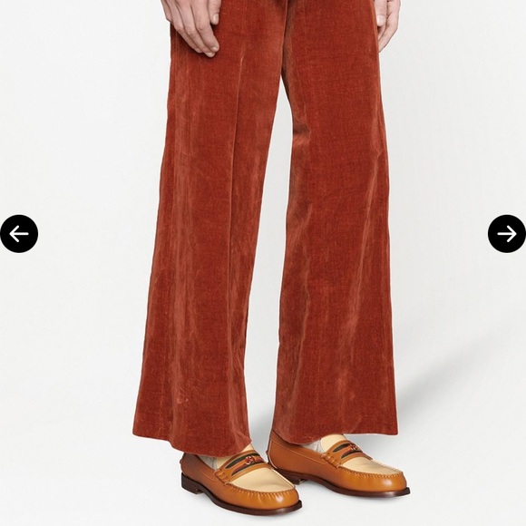 Men Gucci Interlocking G two-tone loafers SZ 7 - Picture 1 of 9